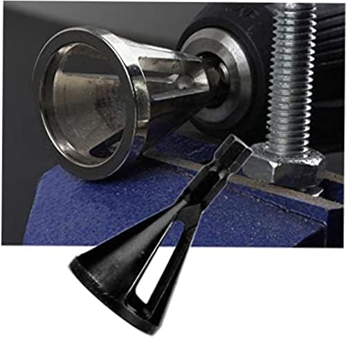 Лесно премахване на фаска с ръбове с помощта на външен инструмент за снемане на фаска от черна неръждаема стомана - идеалният инструмент